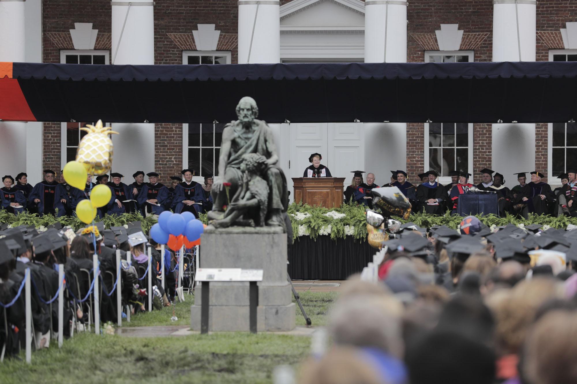 Despite Drizzle, Joy Abounds in the First Graduation Ceremony of the Weekend
